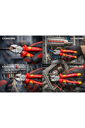 İzeltaş 3700 16 6180 Elektirikçi Yan Keski 1000V - 1 Adet