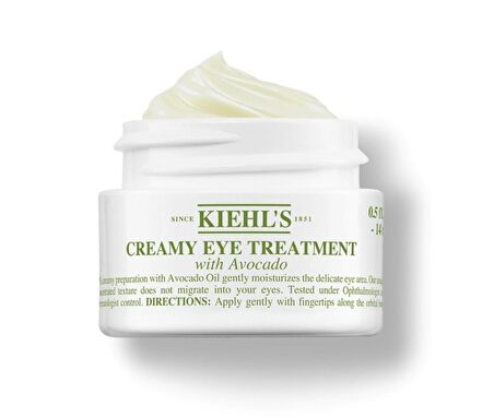 Kiehl's Creamy Eye Treatment Avokado Ile Yoğun Nemlendiren Göz Kremi 14 ml