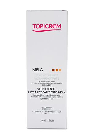 Topicrem Tüm Cilt Tipleri İçin Aydınlatıcı-Nemlendirici Parabensiz Gece-Gündüz Leke Kremi  200 ml 