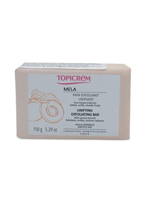 Topicrem Mela Unifying Exfoliating Bar 150 G