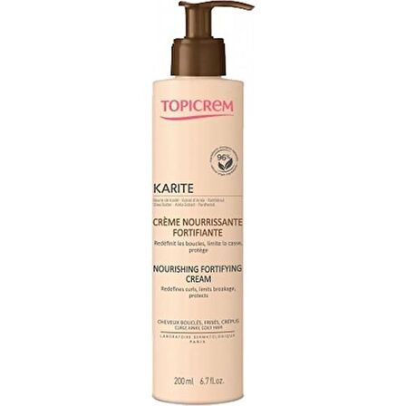 Topicrem KARITE Nourishing Fortifying Saç Kremi 200 ml 