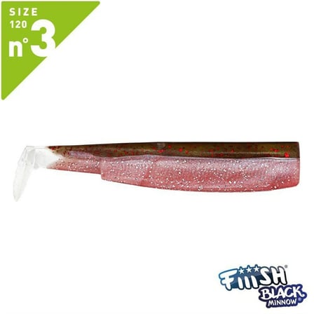 Fiiish BM120/3 BM022 3 Adet Gövde Rose Silikon Yem