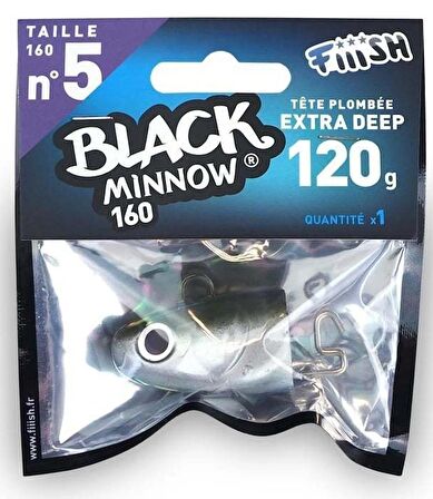 Fiiish BM160/5 BM624 Extra Deep 120gr Kaki Jig Head