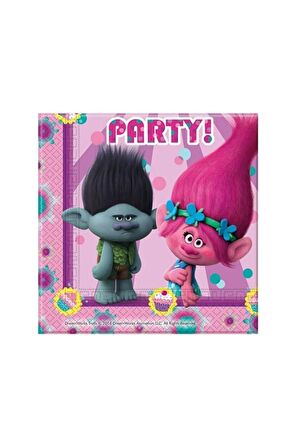 Trolls Kağıt Peçete 20'Li