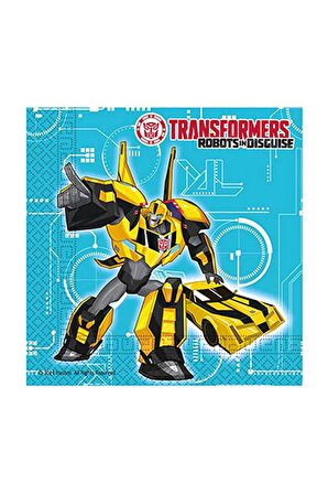 Transformers Kağıt Peçete 33X33 Cm. (20 Ad)