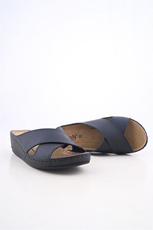 Desy Kadın Ortopedik Taban Şık Konfor Modeli Günlük Terlik Genç Anne Ev Dışarı Terliği