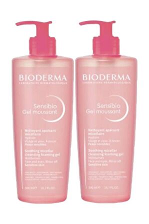 Bioderma Sensibio 500 ml X 2