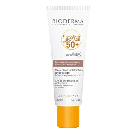 Bioderma Photoderm Spot 50 Faktör Leke Karşıtı Hassas Ciltler İçin Renksiz Güneş Koruyucu Krem 40 ml