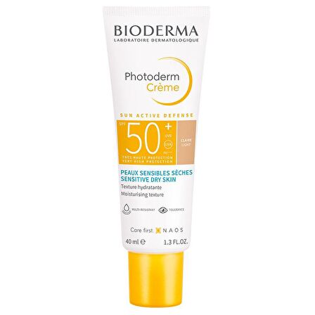 Bioderma Photoderm Creme 50+ Faktör Nemlendirici Kuru Ciltler İçin Renkli Güneş Koruyucu Krem 40 ml