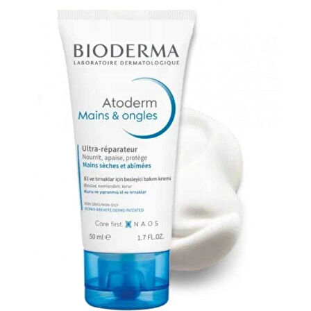 Bioderma Atoderm Hand & Nail Cream 50 ml -