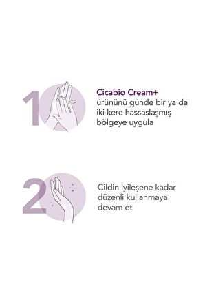 Cicabio Cream+ Cilt Bariyeri Onarıcı Nemlendirici Yatıştırıcı Tüm Ciltler için Yüz Vücut Krem 100ml