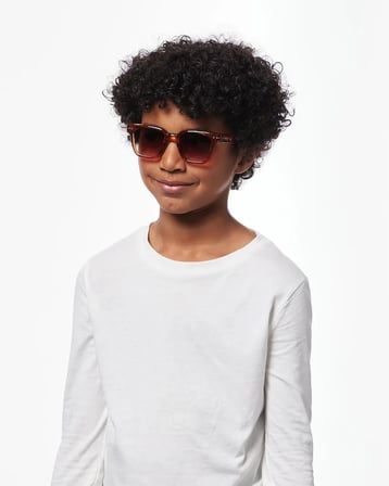 Izipizi x Maison Bonpoint Sun Junior Road Glossy Havane 7-11 Yaş - Kahverengi Çocuk Güneş Gözlüğü