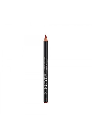 Note Ultra Rich Color Lip Pencil Dudak Kalemi 06 Note Red