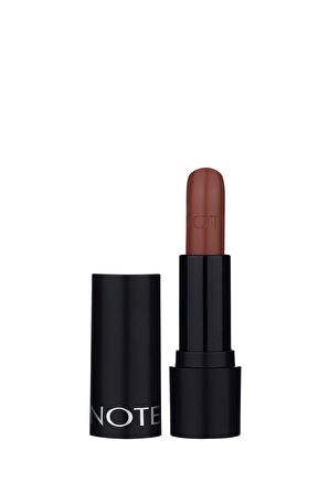 Deep Impact Lipstick Kremsi Dokulu Yarı Parlak Ruj 06 Cinnamon - Kahverengi