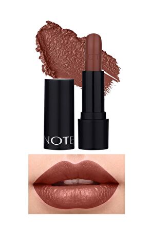 Deep Impact Lipstick Kremsi Dokulu Yarı Parlak Ruj 06 Cinnamon - Kahverengi