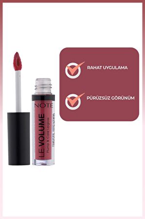 Note Le Volume Plump & Care Lipgloss Dudak Parlatıcısı 07 Mellow Thoughts - Pembe