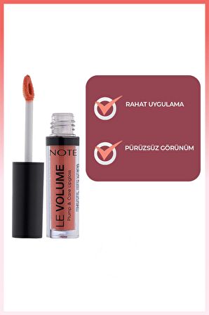 Note Le Volume Plump & Care Lipgloss Dudak Parlatıcısı 01 Happy Morning - Pembe