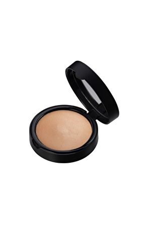 Note Baked Powder Işıltılı Bitişli Highlighter Toz Yüz Pudrası 06 Gold Bronze