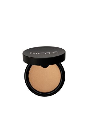 Note Baked Powder Işıltılı Bitişli Highlighter Toz Yüz Pudrası 05 Soft Beige