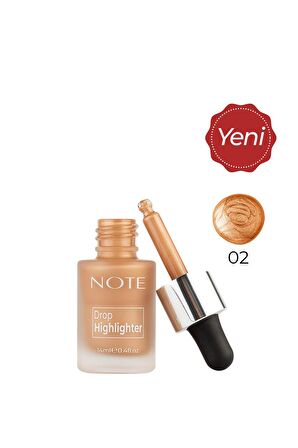 Note Drop Highlighter Likit Aydınlatıcı 02 Charming Desert