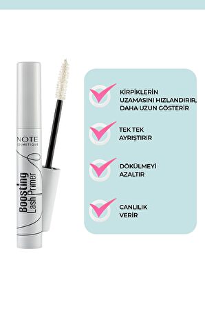 Note Boosting Lash Primer Maskara Bazı