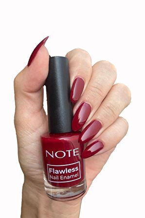 Note Nail Flawless Oje 94 Flame - Kırmızı
