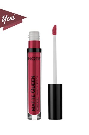 Note Matte Queen Lipstick Kalıcı Likit Ruj 14 Bold Berry - Kırmızı