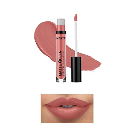 NOTE LIP STICK RUJ & LIPSTICK MATTE QUEEN 06