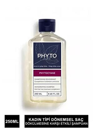 Phyto Cyane Kadın Tipi Dökülme Giderici Şampuan 250ml