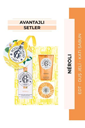 Neroli Edt Çiçeksi Parfüm 100ML & Duş Jeli & Sabun 3lü Avantaj Set