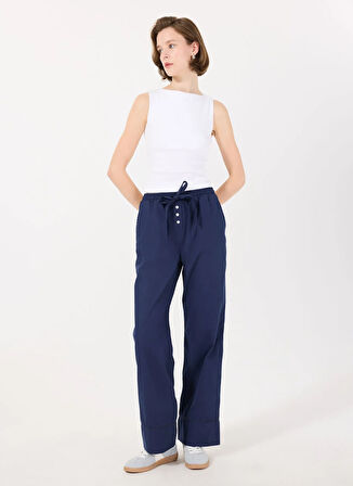 Lacivert Kadın Normal Pantolon BETH pant