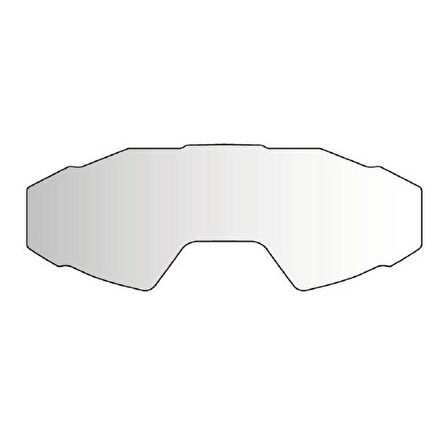 Scorpion Goggle Antifog Yedek Şeffaf Cam (E24 ve Tear Off Pimi)