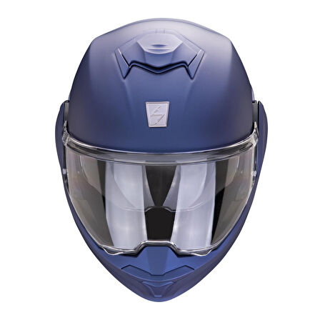 Scorpion Exo-Tech Evo Pro Çene Açılabilir Motosiklet Kaskı Mavi