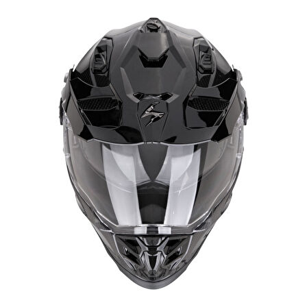 Scorpion ADF-9000 Air Carbon Kapalı Motosiklet Kaskı Siyah