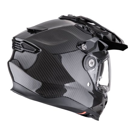 Scorpion ADF-9000 Air Carbon Kapalı Motosiklet Kaskı Siyah