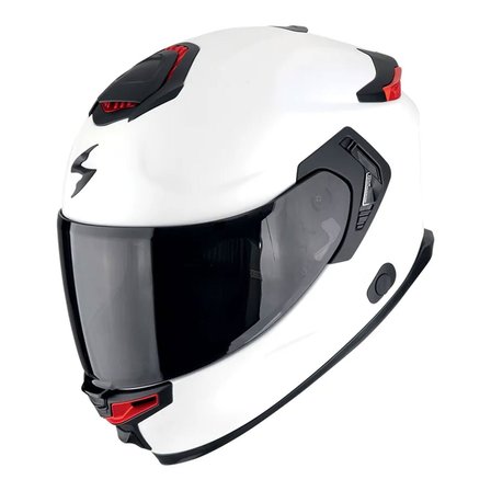 Scorpion Apex EXO-GT SP Carbon Matrix Air Kapalı Motosiklet Kaskı Mat İnci Beyazı