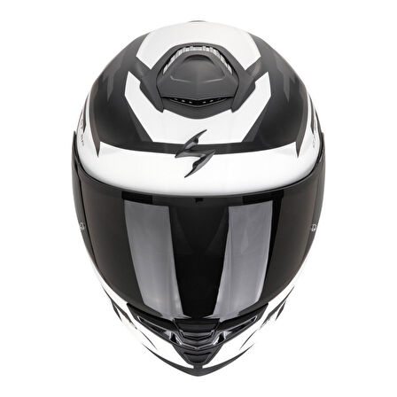 Scorpion Apex EXO-GT SP Carbon Matrix Air Tornado Kapalı Motosiklet Kaskı Mat Siyah  Gümüş