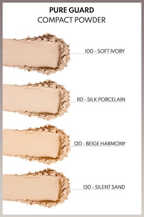 Pure Guard Compact Powder 120 Beige Harmony Doğal Mat Bitişli Kompakt Toz Pudra 