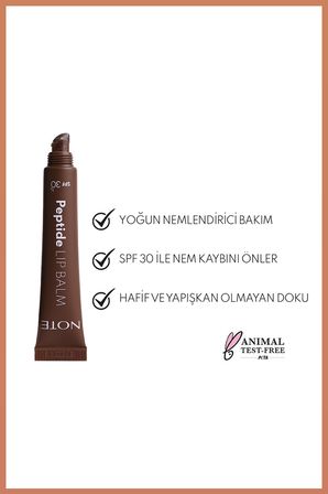 Note Peptide Lip Balm 06 Cappuccino Kiss  Nemlendirici ve Parlatıcı Renkli Dudak Balmı