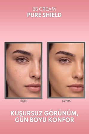 Note BB Cream Pure Shield SPF 50+ PA++++ Hyalüronik Asit ve Seramid İçerikli BB Krem - 30 Orta Koyu