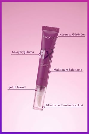 Note Eyebrow Fix Gel Şeffaf Kaş Sabitleyici ve Şekillendirici Jel - Şeffaf