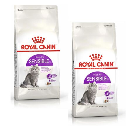 Royal Canin Sensible 33 Hassas Sindirim Sistemi Kedi Maması 2 x 400 gr