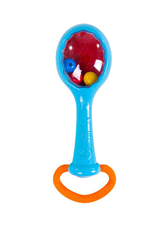 Furkan Toys Marakas Diş Kaşıyıcı Çıngırak Mavi