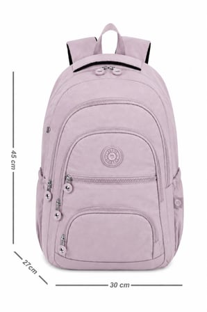 Okul Cantasi Pembe Just Polo