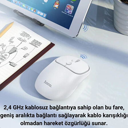 Coofbe 800 -1600 DPI 2,4 GHz Wireless Kablosuz Mouse Royal Dual-Mode Kablosuz Wireless Mouse