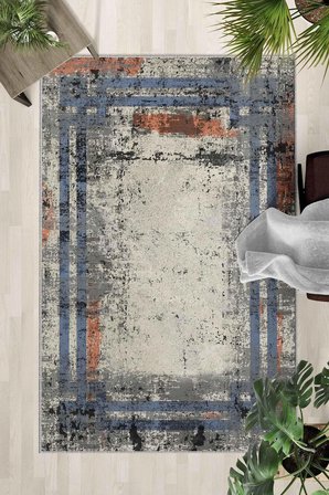 Kaymaz Taban Yıkanabilir Halı – Mutfak, Salon, Yatak Odası için Modern Dijital Baskı Halı (SLNHALI01