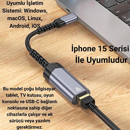 Coofbe 100 Mbps Type-c To RJ45 Dönüştürücü Type-c OTG Type-c İnternet Dönüştürücü Hub Lan Adaptör