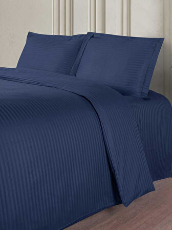 Nevresim Takımı Çizgili Cotton 200x220