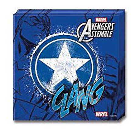 CAPTAİN AMERİCA PEÇETE 20'Lİ