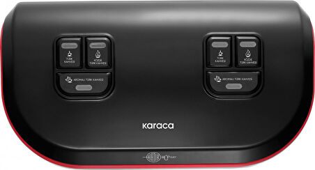 Karaca Hatır Hüp Düet Aroma İkili Türk Kahve Makinesi Imperial Red